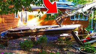 We DEMOLISHED our Front Porch!