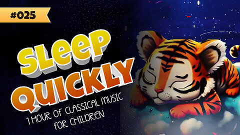 Lullabies for Children's Sleepovers and Bedtime Stories #025 ♫😴 - 1 HOUR