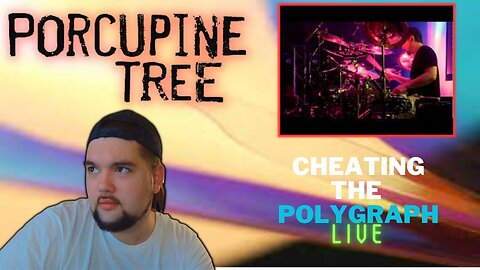 "Cheating the Polygraph" (Live) - Porcupine Tree -- Drummer reacts!