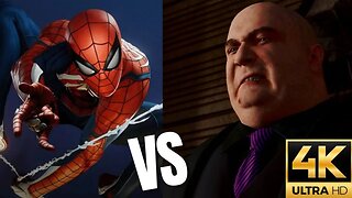 Marvel's Spider-Man vs Wilson Fisk Cutscenes 4K Ultra HD