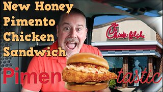 Chick-fil-A New Honey Pimento Chicken Sandwich Review!!!