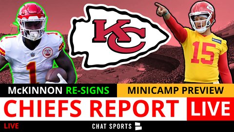 Kansas City Chiefs Report Live: Jerick McKinnon News, Minicamp Preview, Q&A
