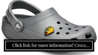 Click link for more information! Crocs Unisex Classic Clogs, Bone, 5 US Men