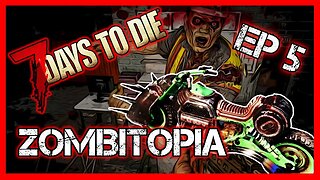 Surviving the Motorcycle Crafting Nightmare in 7 Days To Die ZOMBIOPIA