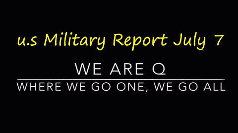 u.s Military Report July 7, 2023