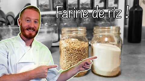 FARINE de RIZ pour PAIN Sans Gluten 🌾 [1/2]