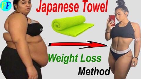 A Japanese Weight Loss Method Using A Towel! 😯😍