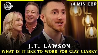 What is it REALLY like to Work for Clay Clark?- J.T. Lawson | Flyover Clip