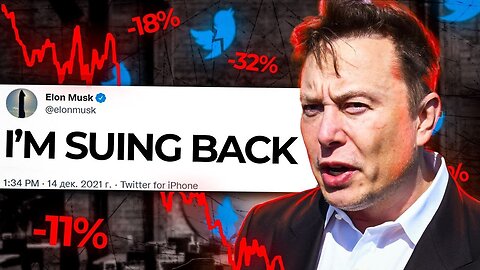 Elon Musk VS Twitter Elon Musk Gets SUED By Twitter Investors!