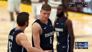 NBA 2K20 Mavericks Game 32