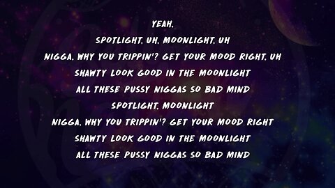 XXXTENTACION - Moonlight lyrics