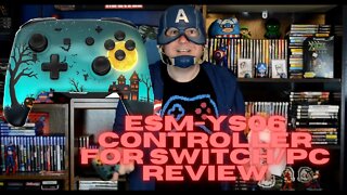 Nintendo Switch/EasySMX -PC ESM-YS06 Bluetooth Controller Review - Only $34.99!