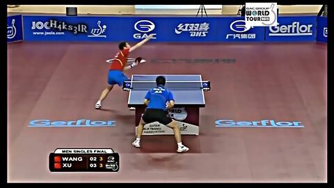 This is penhold style in table tennis