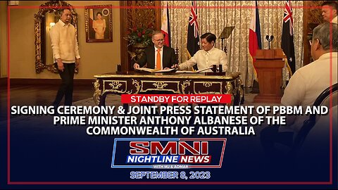 REPLAY: Signing Ceremony & Joint Press Statement of PBBM and PriMin Anthony Albanese