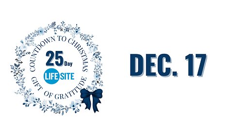 Day 17 of LifeSite's Countdown to Christmas