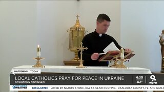 Local Catholics participate in global prayer for Ukraine
