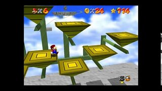 Super Mario 3D All-Stars - Super Mario 64 Hatless Challenge - Part 12: Rainbow Connection