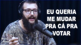 CAUÊ MOURA QUERIA VOTAR NO BOULOS | MOMENTOS FLOW