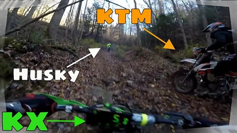 Spinning my way up the rock garden on my KX250 | Burning Rock 2019 | Part 6