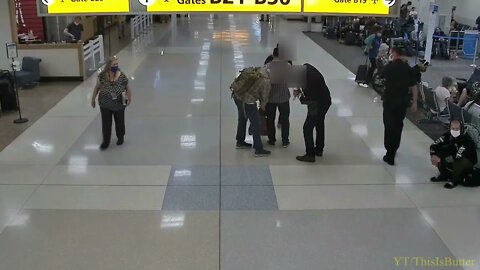 Video shows airport arrest of Columbus police officer charged in federal drug case