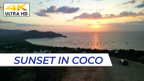 SECRET SUNSET Playas Del Coco - A Breathtaking View of Costa Rica's Pacific Coastline #tourism