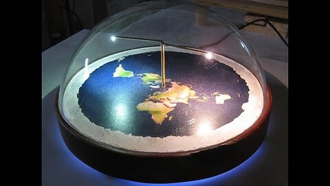 Flat Earth 2017 physical model by Chris Pontius - Mark Sargent ✅