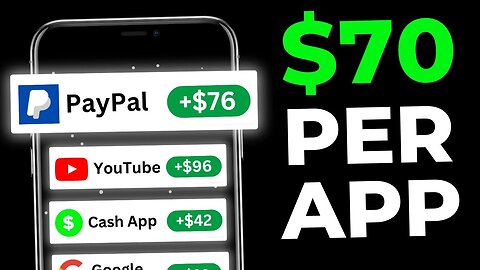 *($70 PER APP)* 🤑 Get Paid To Install APPs – Make Money Online