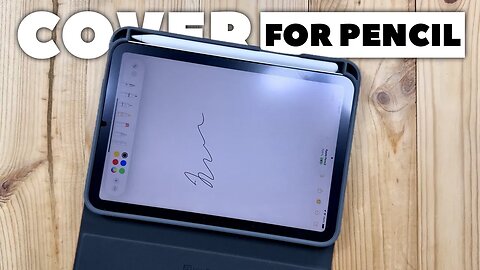 iPad Mini 6th Gen Smart Cover With Pencil Holder