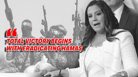 REP. ELISE STEFANIK SPEECH IN ISRAELI PARLIAMENT: "TOTAL VICTORY BEGINS WITH ERADICATING HAMAS"