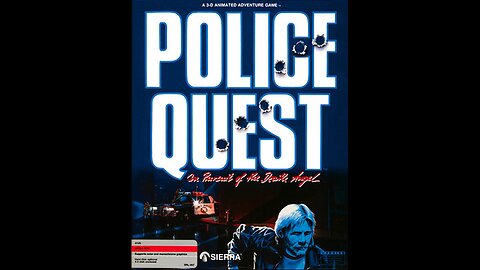 Police Quest: In Pursuit of the Death Angel (1987, PC) Full Playthrough
