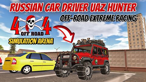 Russian Car Driver UAZ Hunter Android Gameplay | Open world Off-road extreme racing🏁