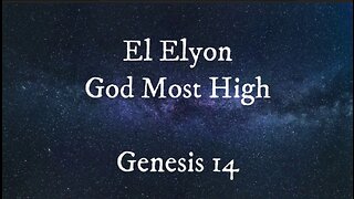 Genesis Chapter 14. God's High Priest, Melchizedek blesses Abraham. (SCRIPTURE)