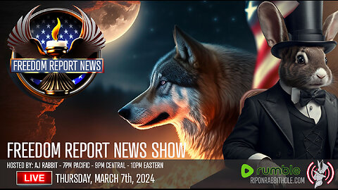 THE DARK WOLF’S DEN SHOW – FREEDOM REPORT NEWS