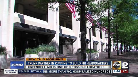 Trump partner in running for new FBI building