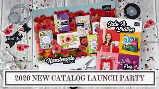 2020 Stampin Up Mini Catalog & Saleabration Launch Party