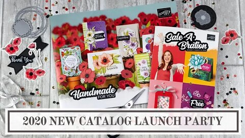 2020 Stampin Up Mini Catalog & Saleabration Launch Party