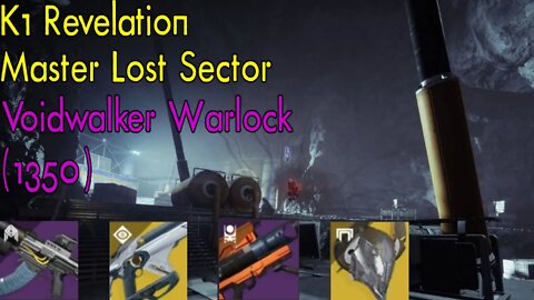 Destiny 2 | K1 Revelation | Master Lost Sector | Solo Flawless | Warlock