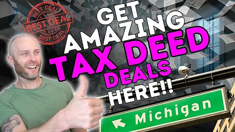 Wild Auction Property Deals With Michigan Tax Deeds!