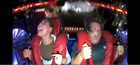 Orlando Slingshot | My Wife & Daughter Hilariously Shot Into The Heavens | 0.5X View