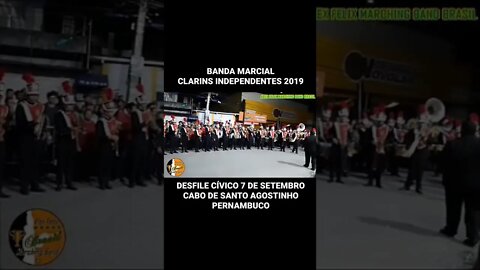 Banda Marcial Clarins Independentes 2019 - #shorts