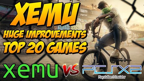 XEMU Huge Improvements | Xemu vs PCSX2 TOP 20 GAMES | Performance Test