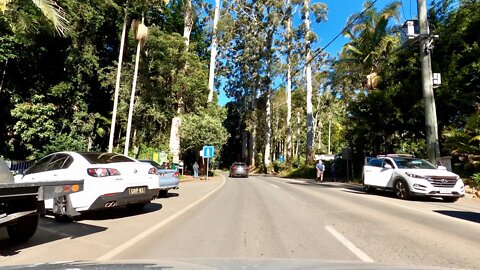 Driving in AUSTRALIA - From NERANG to MOUNT TAMBORINE