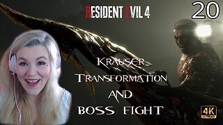 Krauser Boss Fight and Transformation in 4K // Resident Evil 4 Remake