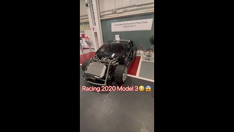 Racing Tesla model 3😱🔥