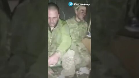 Interrogation of survivors from the destroyed group of Ukrainian militants near Maryinka.