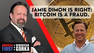 Jamie Dimon is right: Bitcoin is a fraud. Dave Brat with Sebastian Gorka on AMERICA First