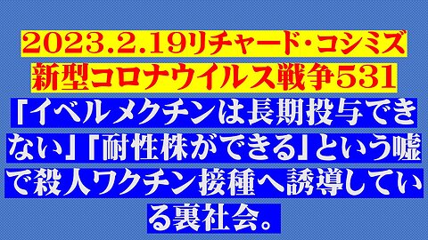 2023.2.19リチャード・コシミズ 新型コロナウイルス戦争５３１