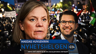 Nyhetshelgen 224 - Magdas huvudvärk, våldsorgien fortsätter, antisemitism