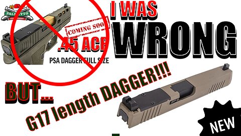 SORRY Palmetto State Armory | Dagger Compact X (Glock 17 length), Micro Dagger UPDATE, Dagger mag