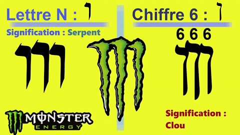 Signes Démoniaques Boisson MONSTER